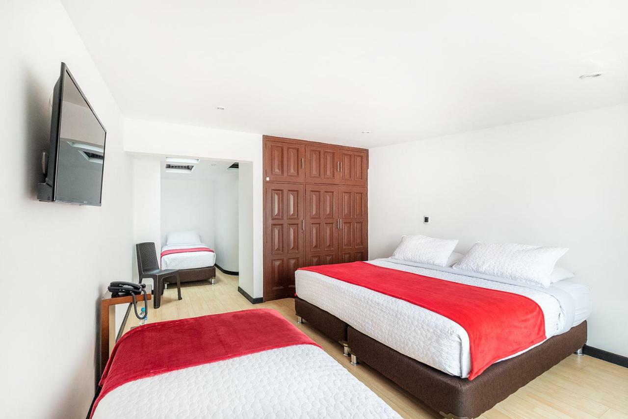 Hotel San Angel Corferias Bogotá Exteriér fotografie