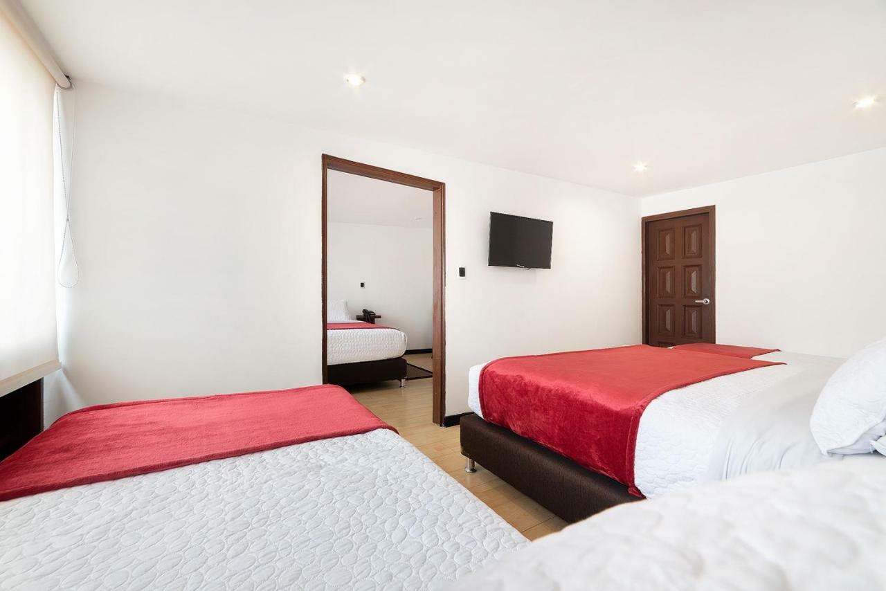 Hotel San Angel Corferias Bogotá Exteriér fotografie